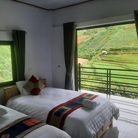 Dong Suoi H'Mong Homestay & Bungalow - Trek & Vegetarian Food Mu Cang Chai Exterior foto