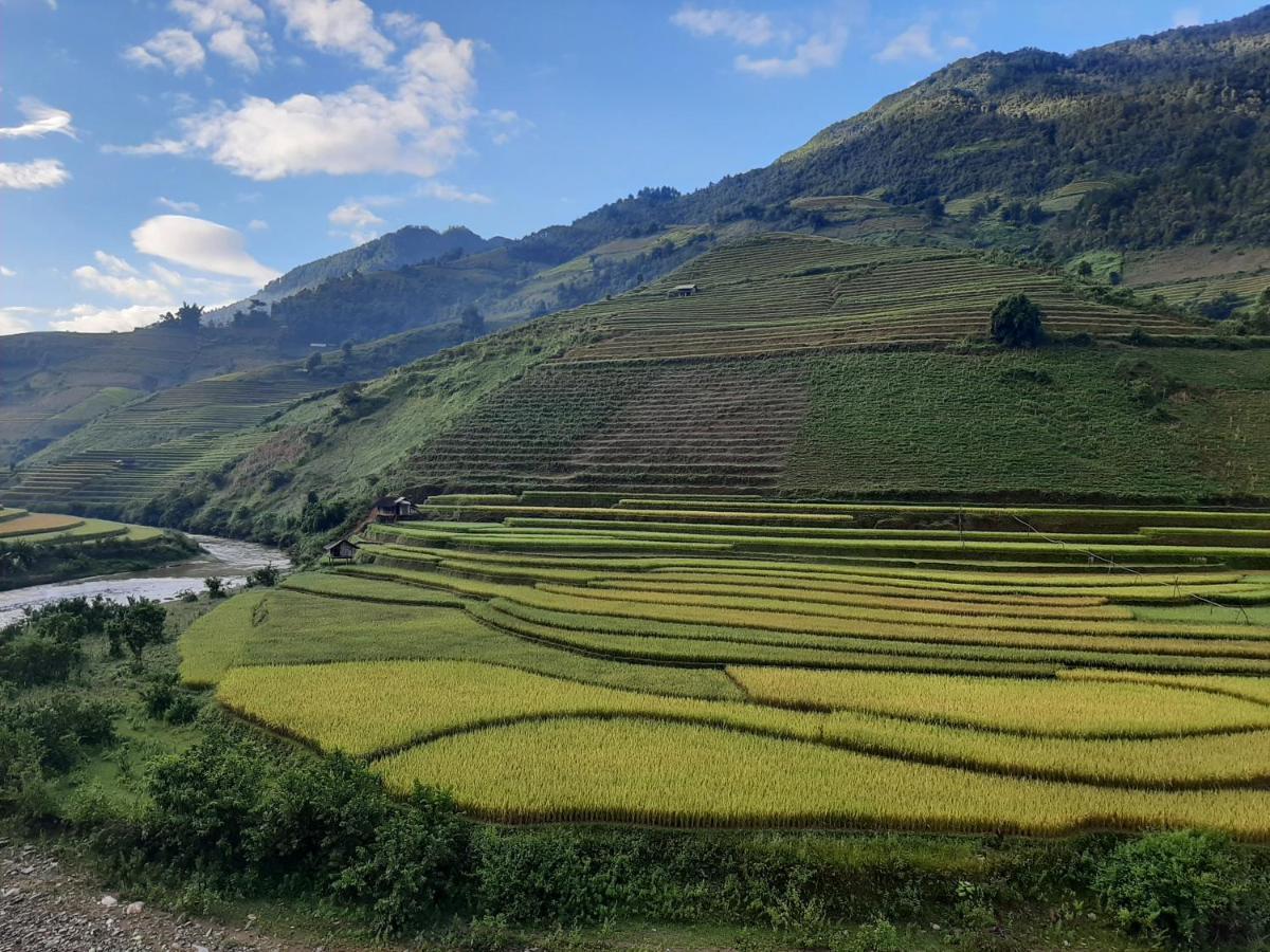 Dong Suoi H'Mong Homestay & Bungalow - Trek & Vegetarian Food Mu Cang Chai Exterior foto