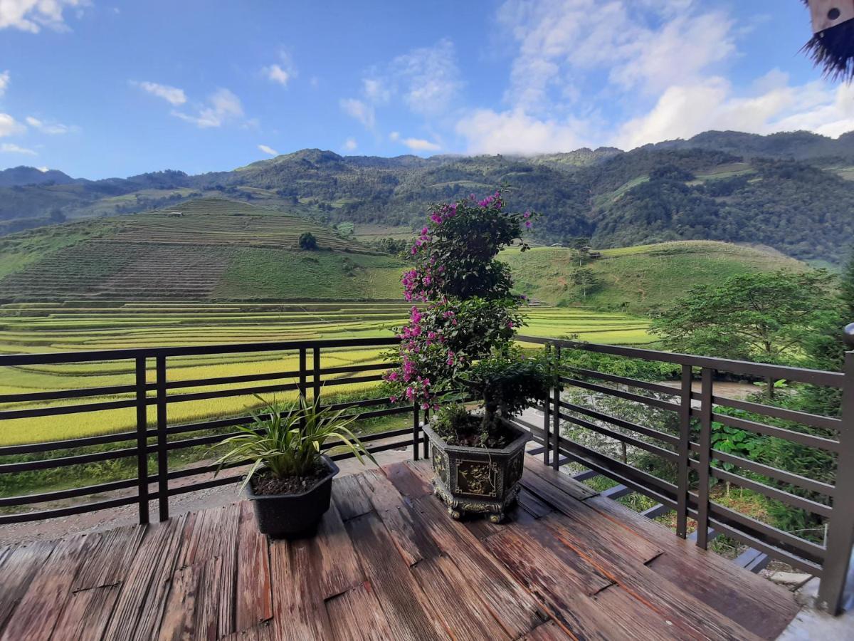 Dong Suoi H'Mong Homestay & Bungalow - Trek & Vegetarian Food Mu Cang Chai Exterior foto