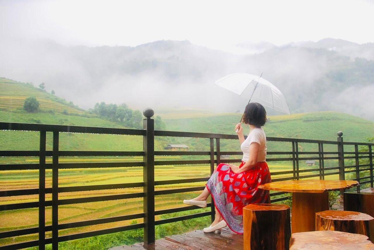 Dong Suoi H'Mong Homestay & Bungalow - Trek & Vegetarian Food Mu Cang Chai Exterior foto