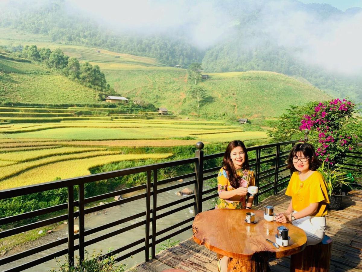 Dong Suoi H'Mong Homestay & Bungalow - Trek & Vegetarian Food Mu Cang Chai Exterior foto